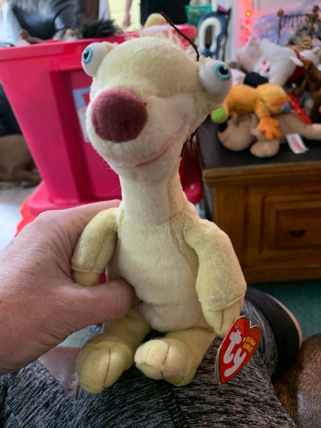 Ty Beanie Baby Sid Ice Age Dawn of the Dinosaur Movie Rare - Etsy
