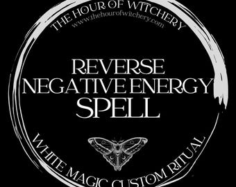Negative Energie umkehr, Option am selben Tag, Zauber, Energiearbeit, Hexe, Zauber, weiße Magie, Folk, Lichtmagie
