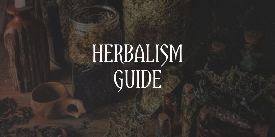 Herbalism Guide, Downloadable, Basics, PDF File, Spiritual Journey