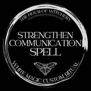 Strengthen Communication Spell, same day option, spells, spell casting,  energy work,  witch,  spell work, white magic, folk, light magic