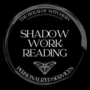 Shadow Work Reading, tarot reading, deep healing, self-discovery, shadow self, trauma healing, past wounds, spiritual growth, clarity