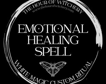 Emotional Healing Spell, Same Day Option, Zauber, Zauberei, Energiearbeit, Hexe, Zauberarbeit, weiße Magie, Folk, Lichtmagie