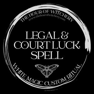 Legal & Court Luck Spell, same day option, spells, spell casting,  energy work,  witch,  spell work, white magic, folk, light magic