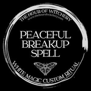 Peaceful Breakup Spell, same day option, spells, spell casting,  energy work,  witch,  spell work, white magic, folk, light magic