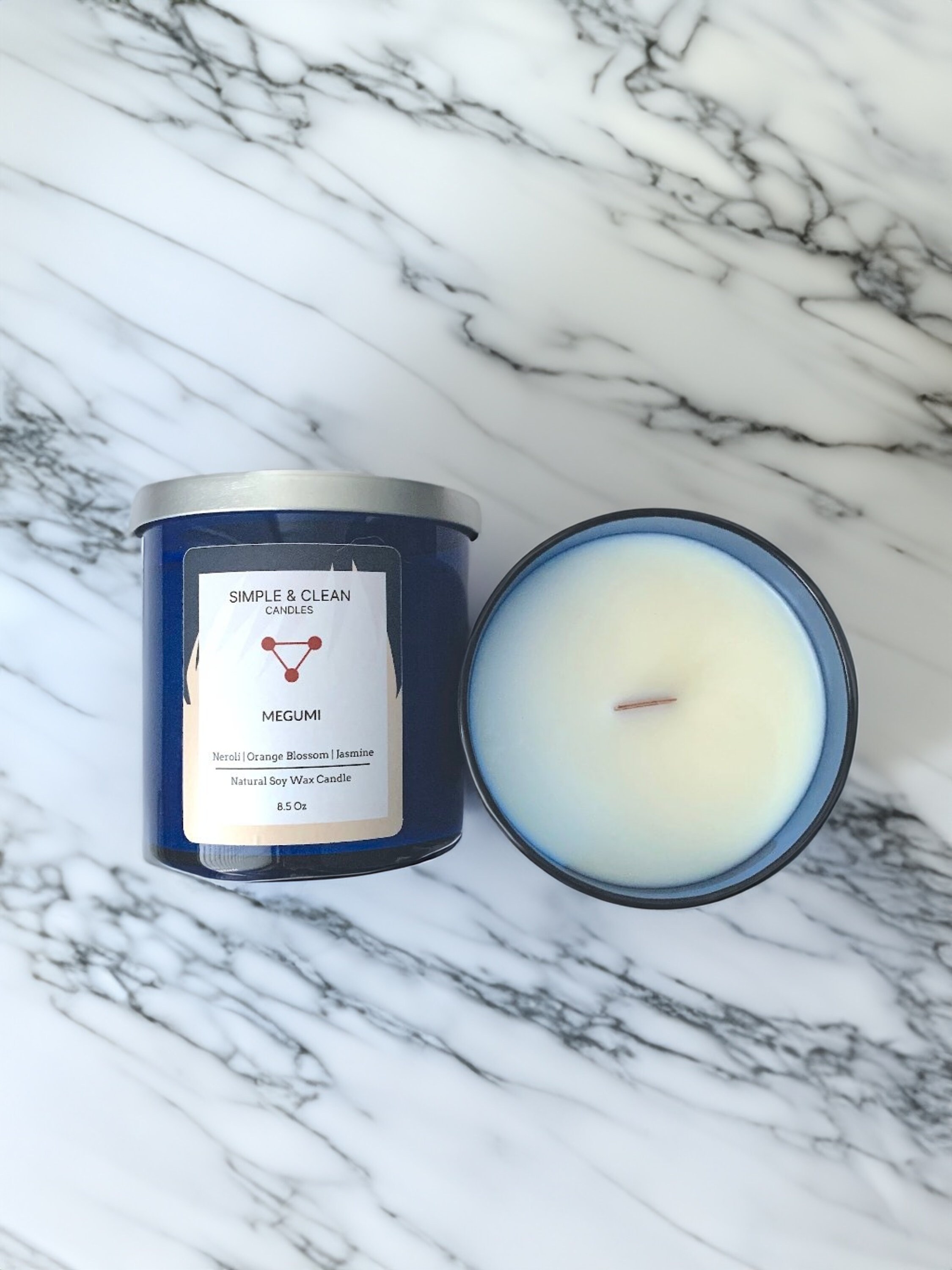 Jujutsu Kaisen Inspired Collection Candle Set 8.5 Oz Soy Wax, Includes