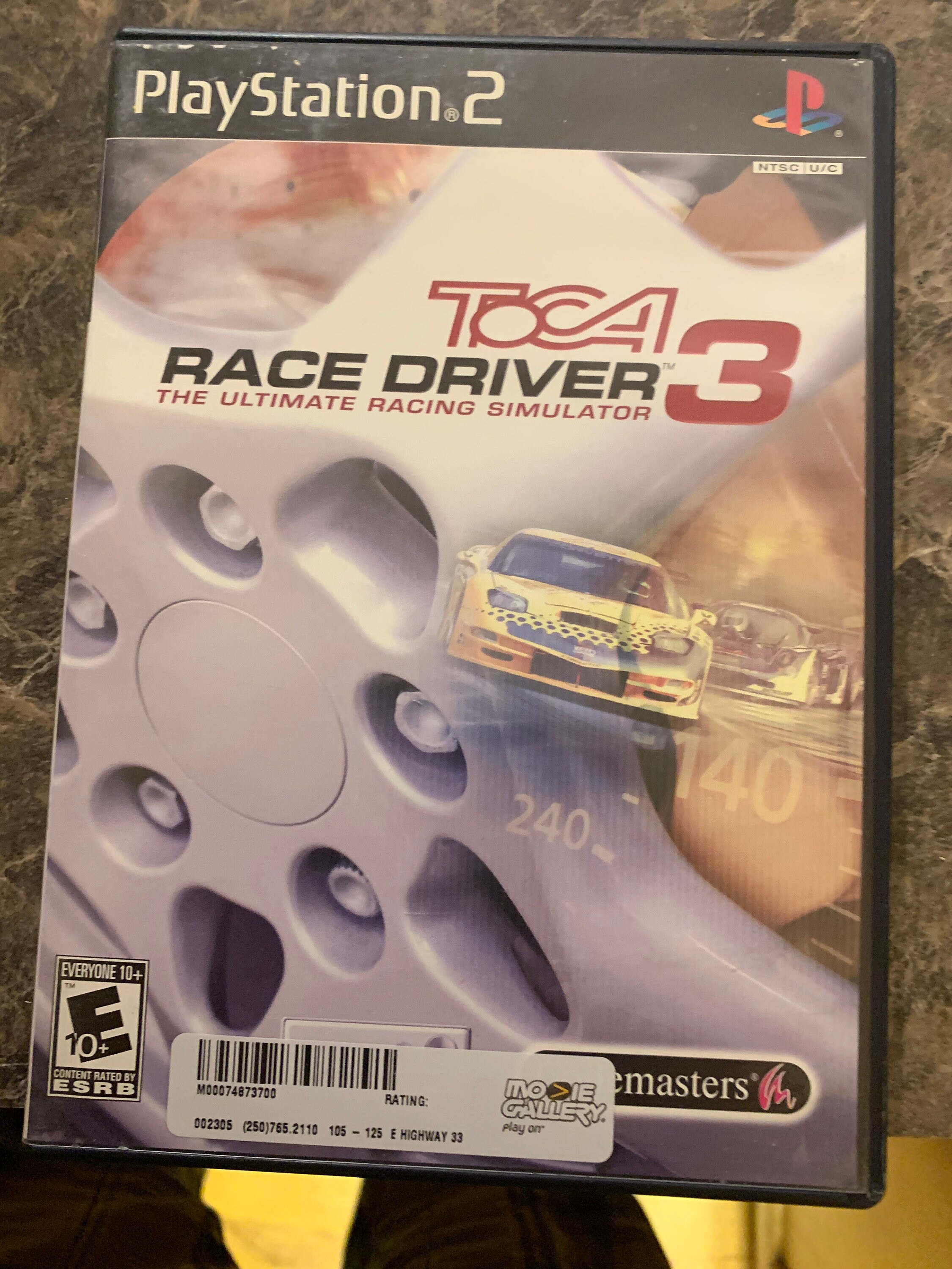 toca race driver 3 cheats for ps2