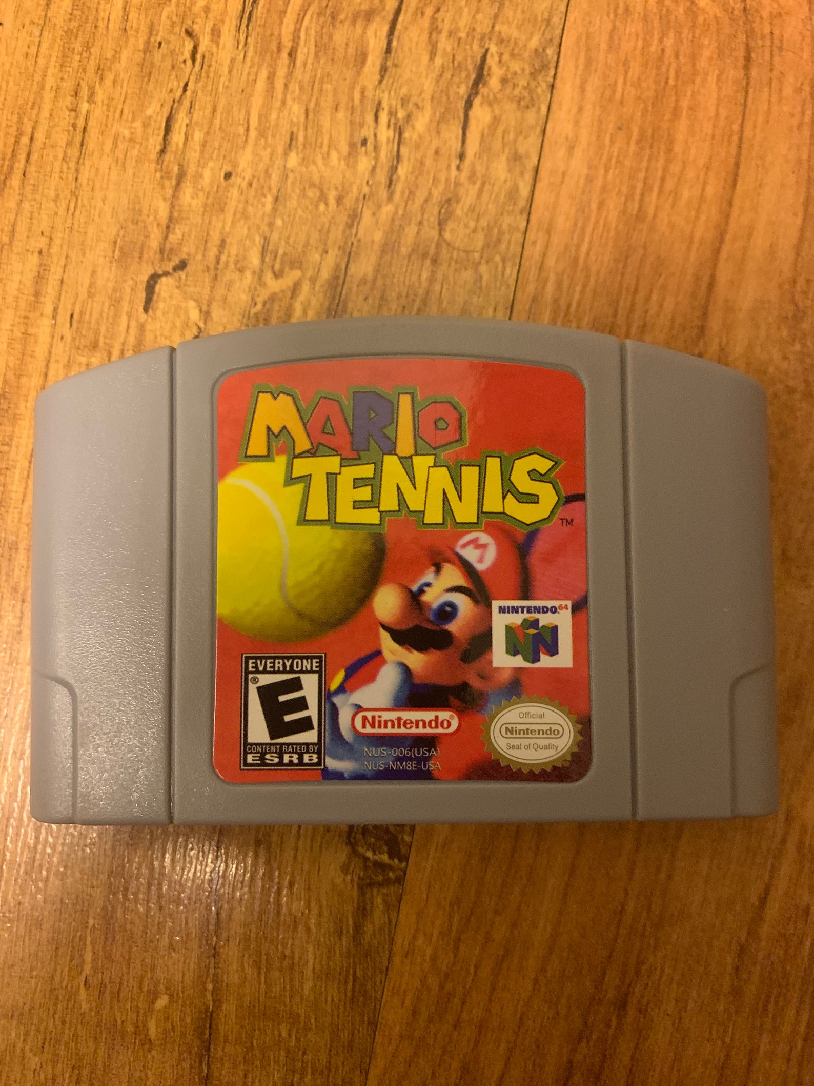 Mario Tennis Nintendo 64 N64 Game Only Etsy