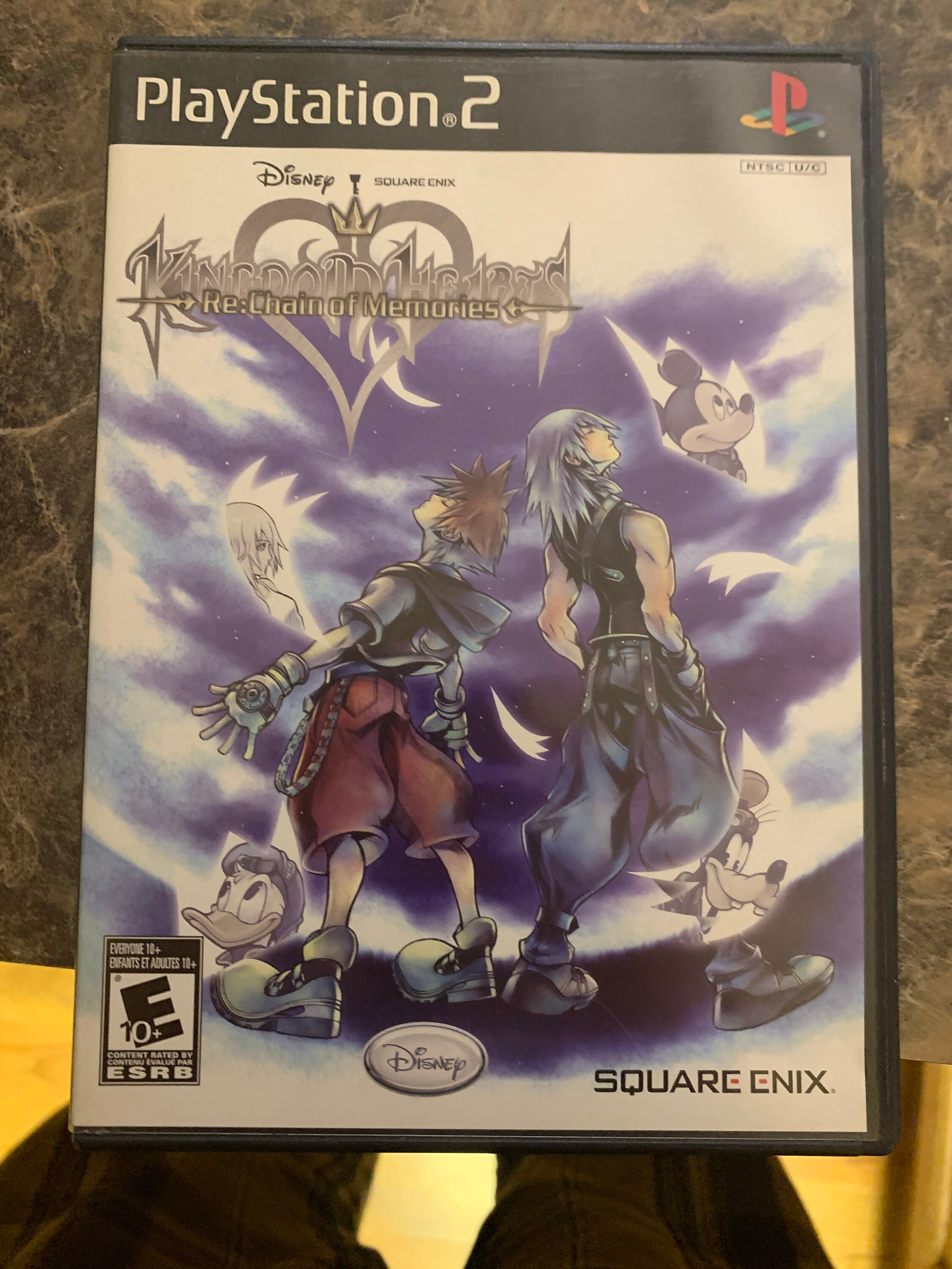 Kingdom Hearts RE Chain of Memories Sony Playstation 2 PS2 Etsy