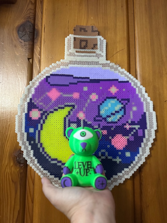 Level up Subronics Inspired Mash up Cyclops Bear! *UV Reactive