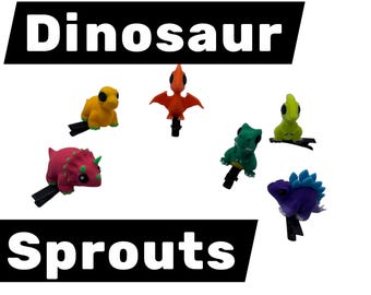 Dinosaur Sprouts! Lost Lands Ready! *3D Printed*