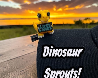 Lost Lands Themed Dinosaur Sprouts! 3D Printed