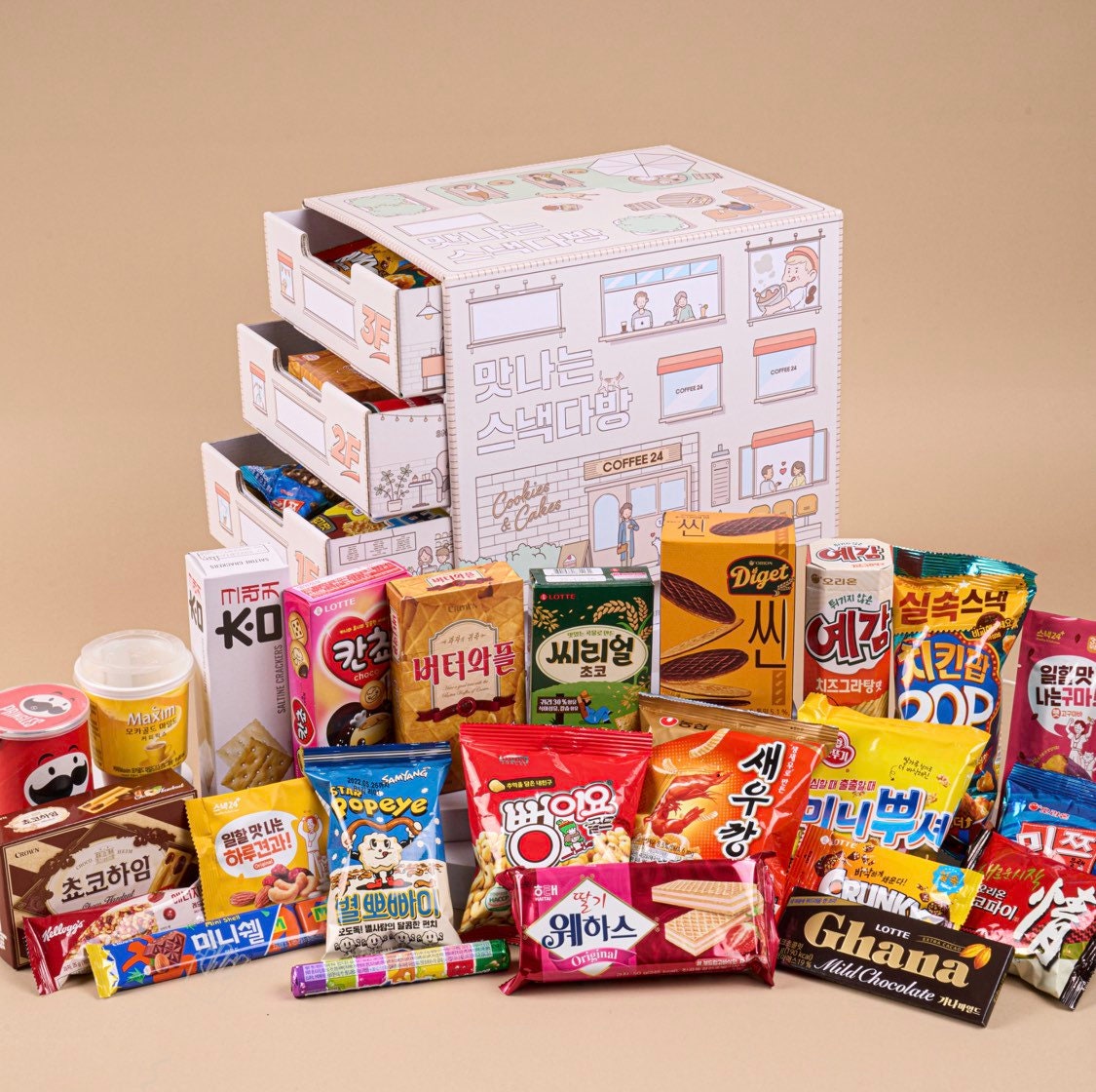 Korean snack box outlet