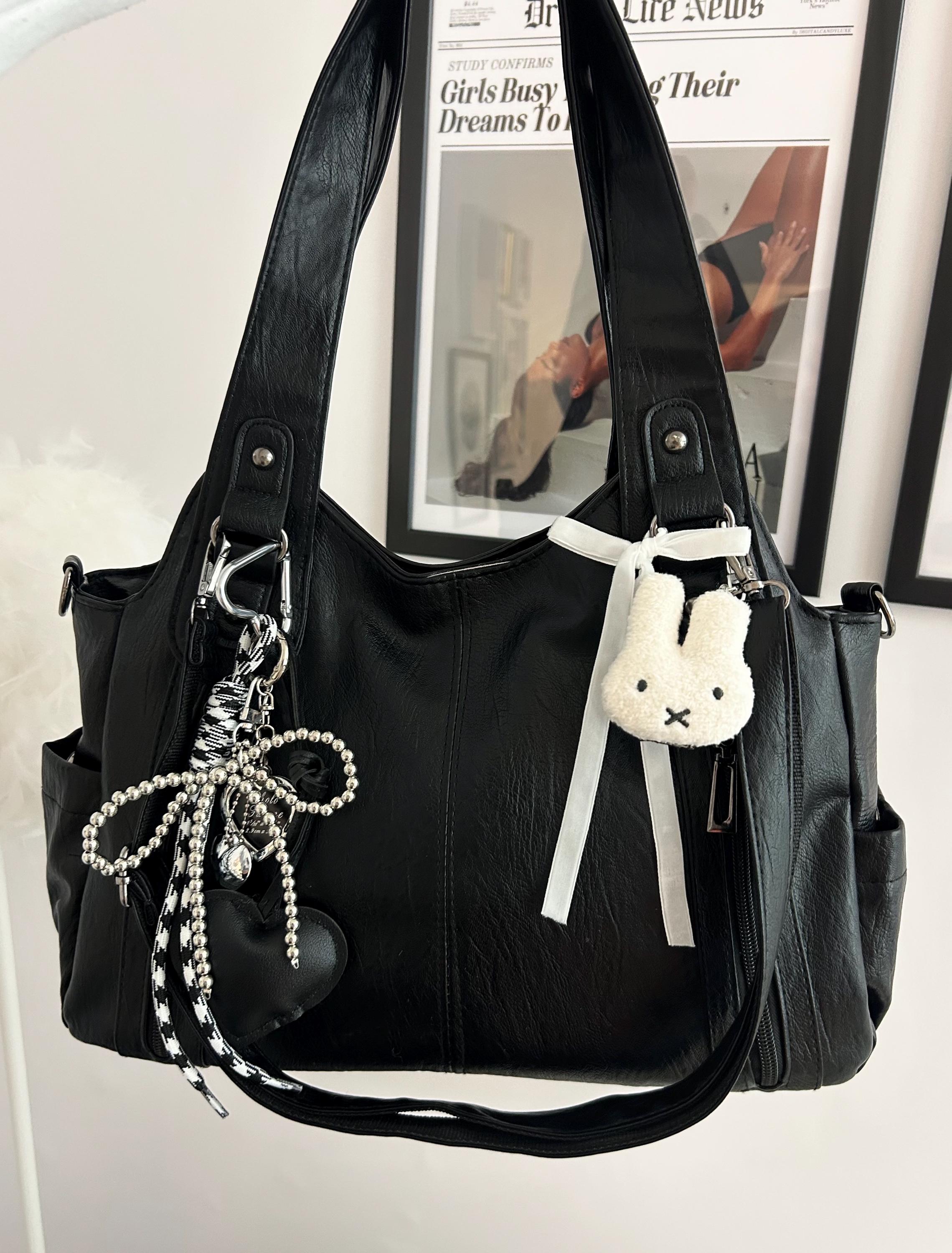 Y2k leather bag - Etsy 日本
