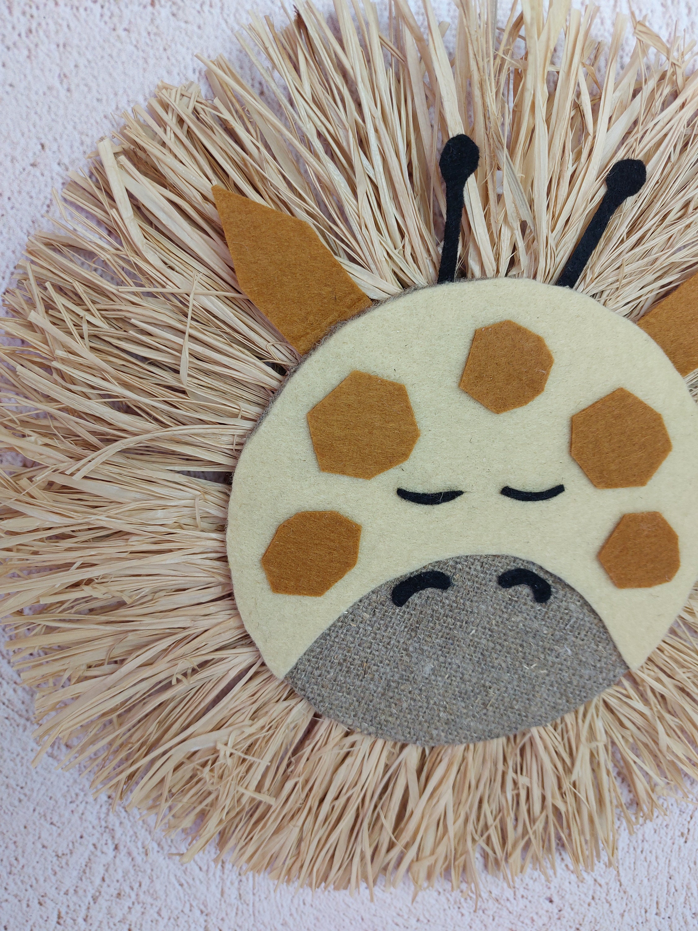 Giraffe Wandbehang Giraffe Dekorationen Giraffenkopf | Etsy