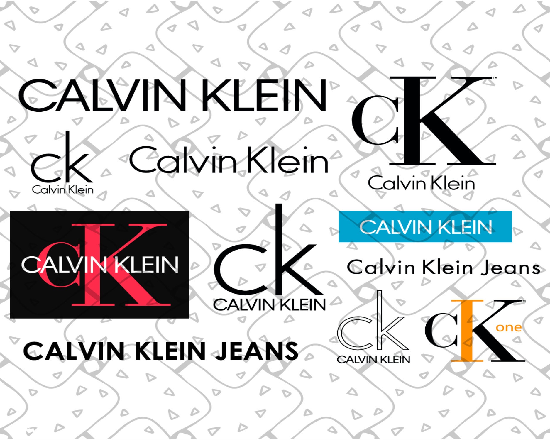 Calvin Klein Logo Svg Bundle Trending Svg Calvin Klein Logo | Etsy