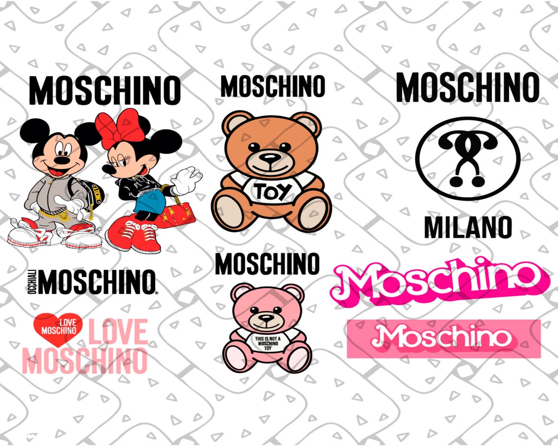 Moschino Logos Svg Bundle Trending Svg Moschino Svg | Etsy