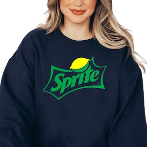 Sprite Addiction Hoodie, Sprite Crewneck Sweatshirt, Soda Lover Hoodie, Sprite Logo Sweatshirt, Gift for Sprite Soda Lover, E1018