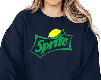 Sprite Addiction Hoodie, Sprite Crewneck Sweatshirt, Soda Lover Hoodie, Sprite Logo Sweatshirt, Gift for Sprite Soda Lover, E1018