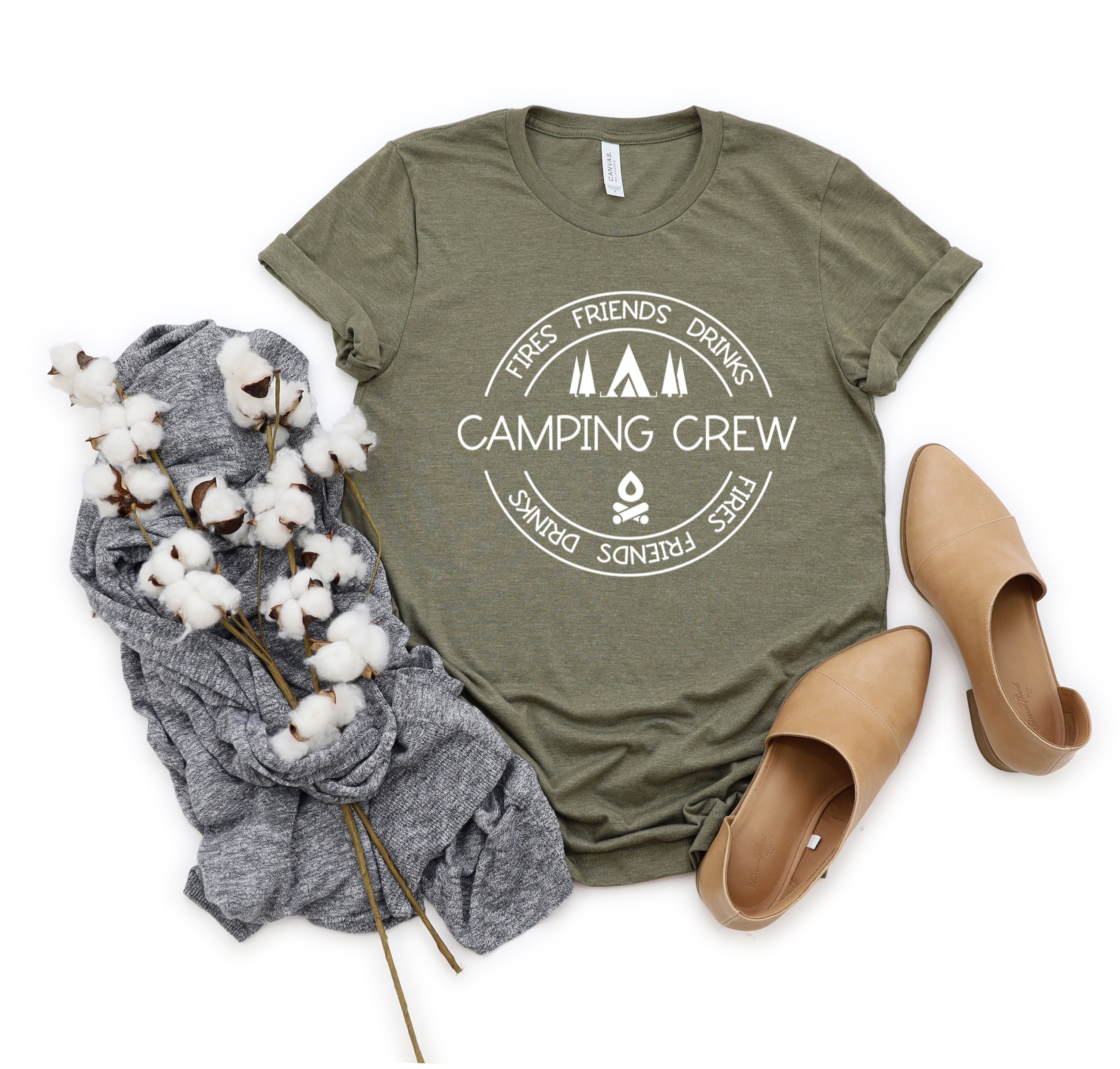 Camping Crew Shirts Camp Shirt Group Camper Shirts Matching Etsy