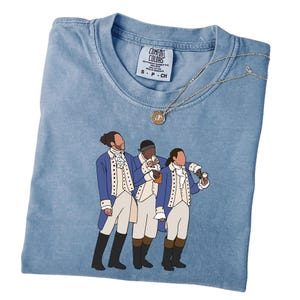 Hamilton American Legacy Comfort Colors® Shirt, Founding Father Musical Tee, Broadway Icon Tribute Tee, Revolutionary Theater Character Tee