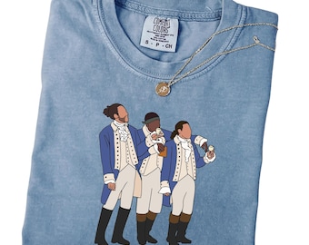 Hamilton American Legacy Comfort Colors® Shirt, Founding Father Musical Tee, Broadway Icon Tribute Tee, Revolutionary Theater Character Tee