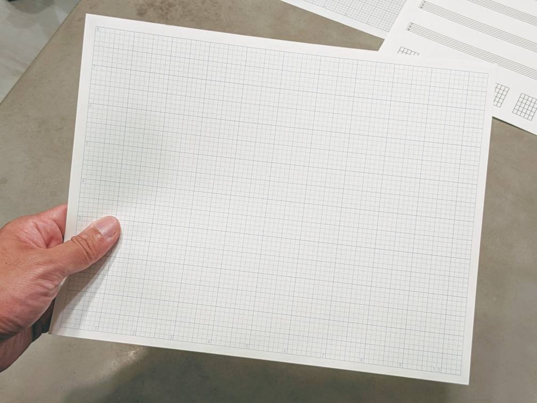Blank Graph Paper | Printable PDF - Etsy