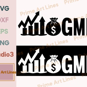 GME Stonk SVG, GameStonk svg, GameStonk png, GameStop, GMEStock, Elon Musk, Cadeau drôle 2021, Paris Wall Street, Téléchargement numérique, Sublimation