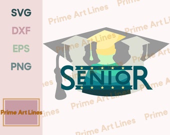 Senior PNG, Senior 2021 SVG, Graduación svg, Diseño de camiseta, Moda 2021, Colores Pantone, Regreso a la escuela, Cricut y Silhouette Cut File