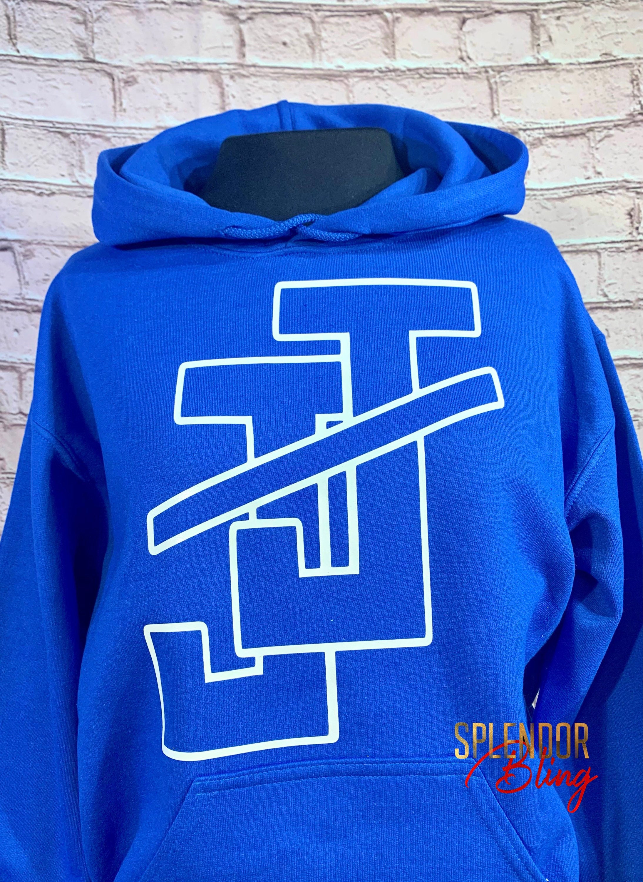 Jack and Jill of America Royal Blue Vintage Vinyl Hoodie Etsy