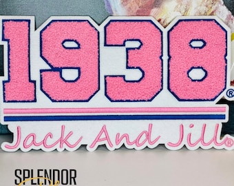 1938 Jack and Jill DIY Iron-On Patch - JJOA