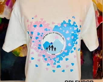 ADULT JJOA Hearts with Logo t-shirt