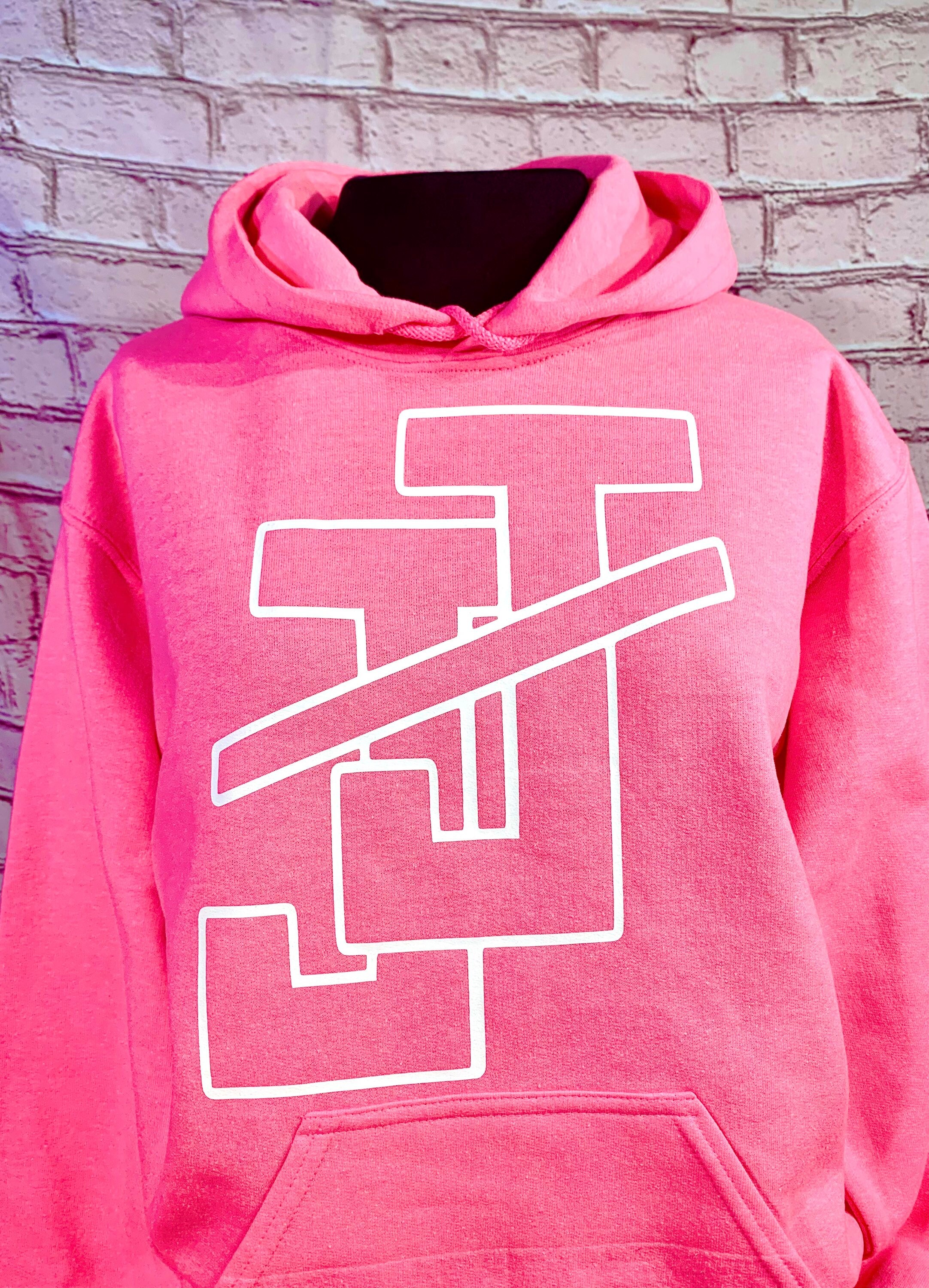 Jack and Jill of America Vintage Vinyl Hot Pink Hoodie Etsy