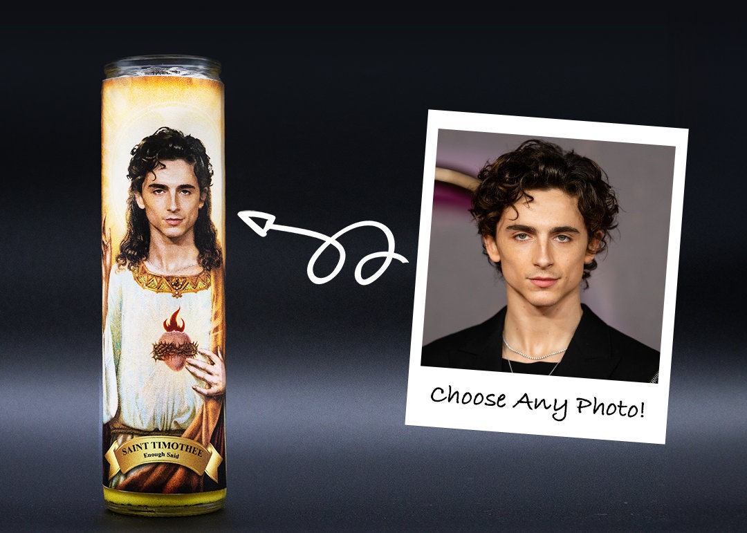 Custom Prayer Candle Personalized Gift Vinyl Labels Unscented Candle Etsy