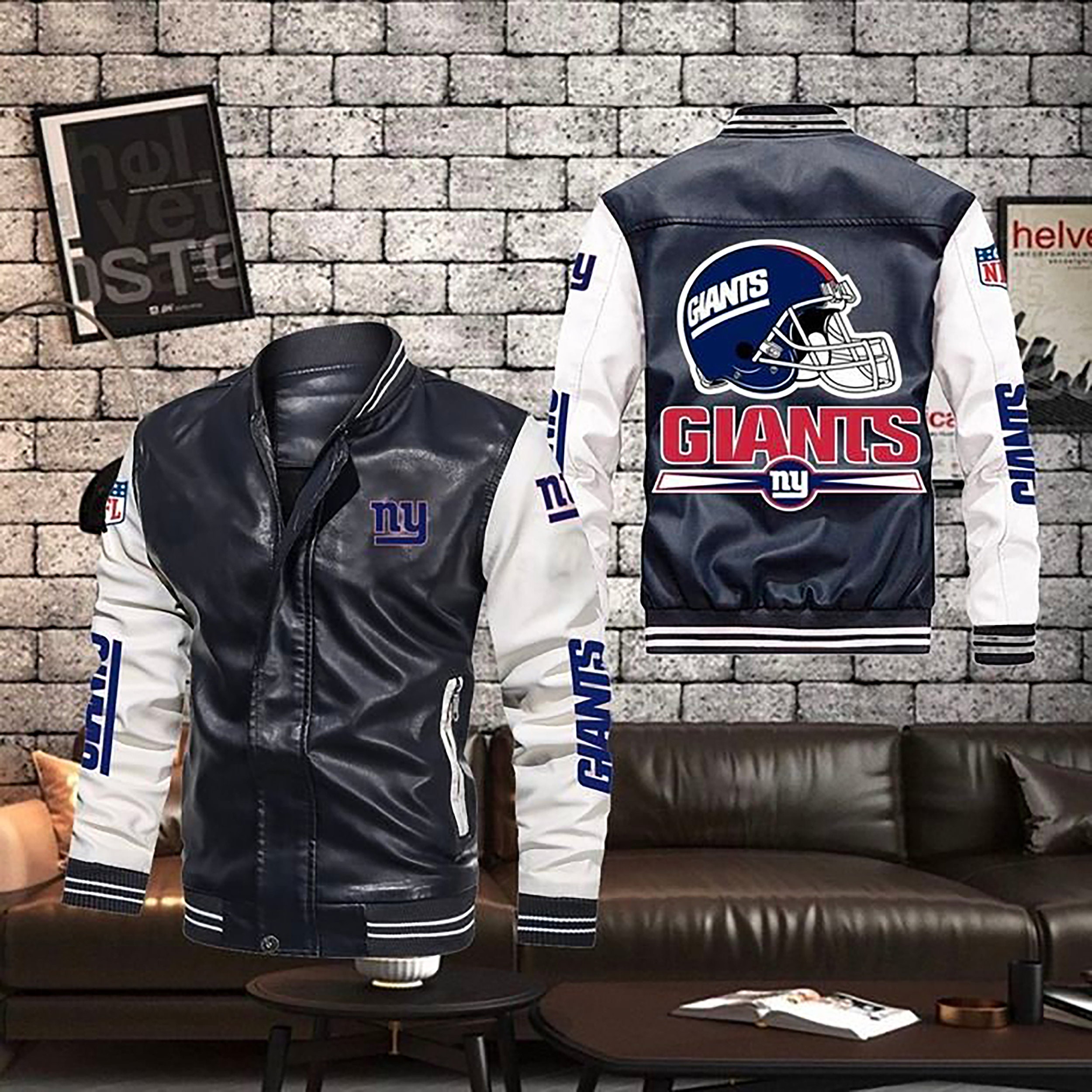 Nfl Leather Jackets for sale Only 3 left at 65
