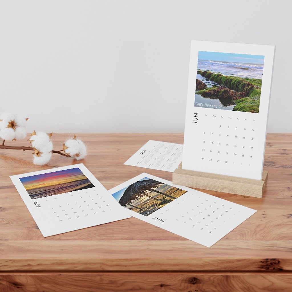 California Calendar Etsy