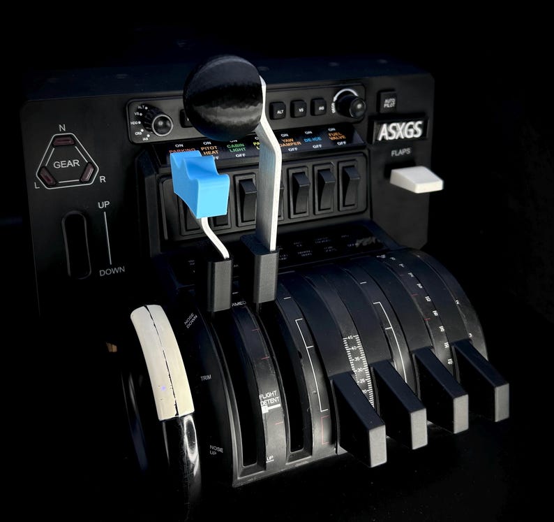 Cub Crafters NX Cub | Flight Control Set | Throttle and Mixture | Back ...