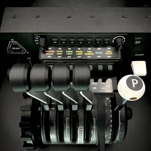 Douglas DC-6 Metal-Core Flight Sim Control Upgrade for Honeycomb Bravo Throttle image 6