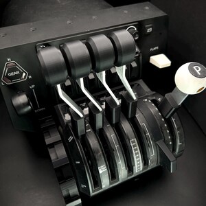 Douglas DC-6 Metal-Core Flight Sim Control Upgrade for Honeycomb Bravo Throttle image 4