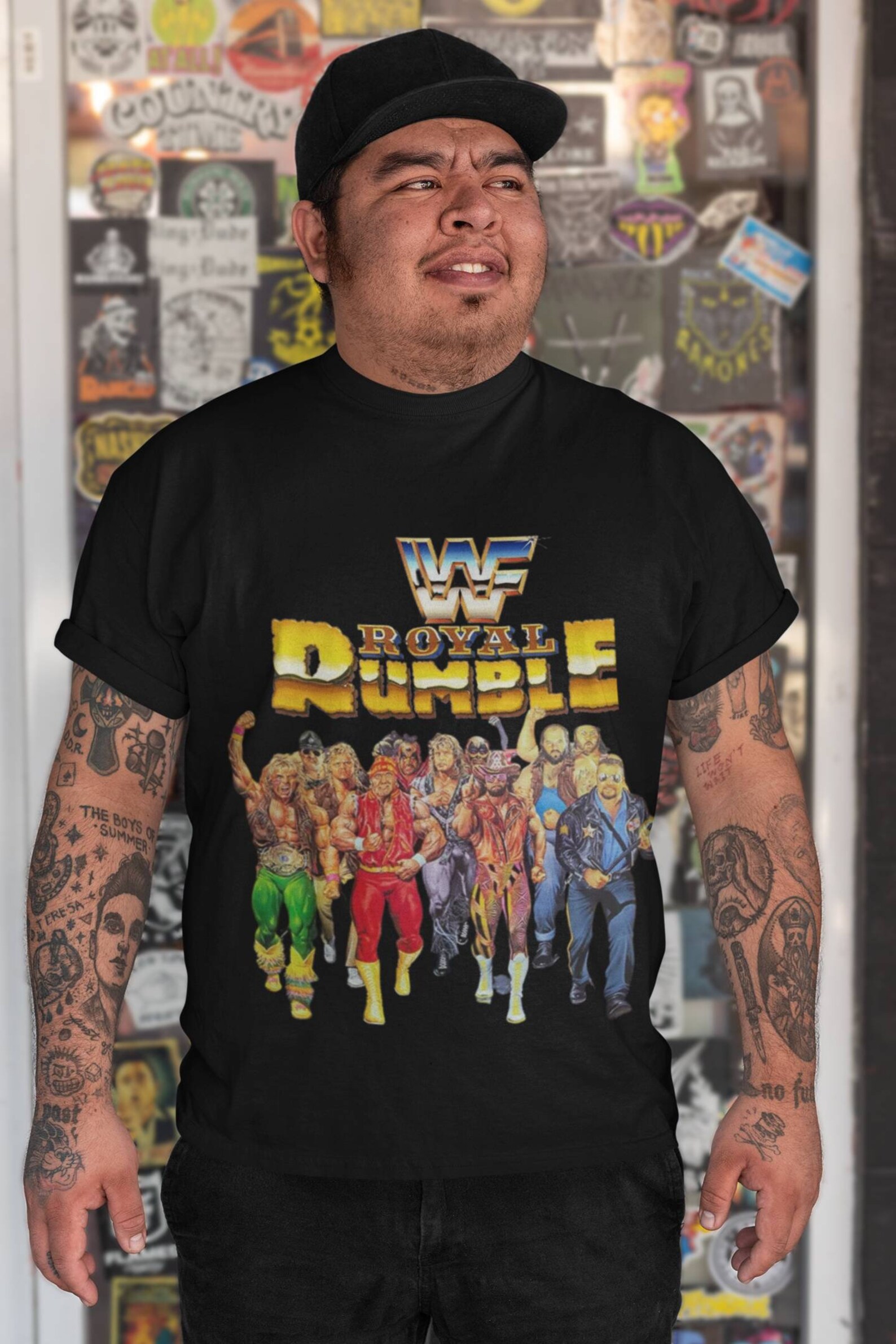 Retro Wwf Royal rumble wrestling T Shirt perfect gift on Etsy