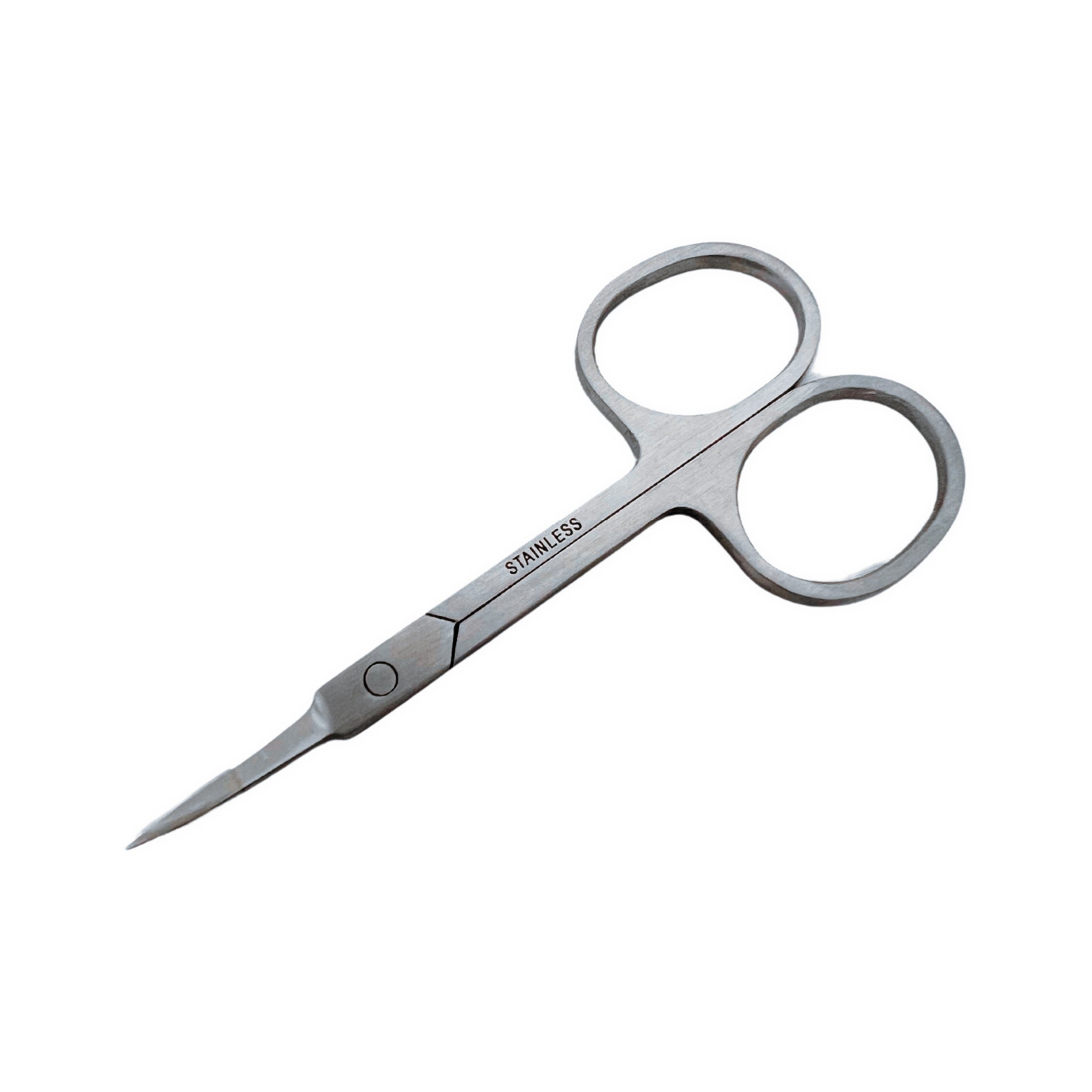 EM Beauty Cuticle Scissors Extra Fine Curved Nail Rust Proof Milti-Purpose  Sharp & Accurate Cut of Fingernails Toenails Grooming Eyebrows Eyelash  Moustache Nose Hairs-With Leather Case