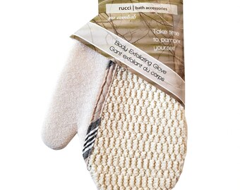 Rucci Sisal/Terry Body Exfoliating Glove