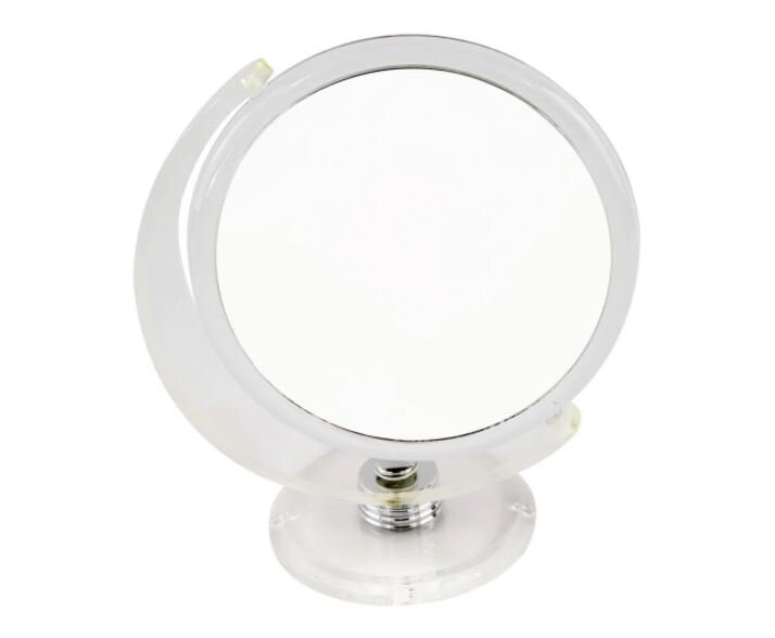 Rucci Double-Sided Clear Acrylic Hand Mirror, 10X 1X by Rucci - 4
