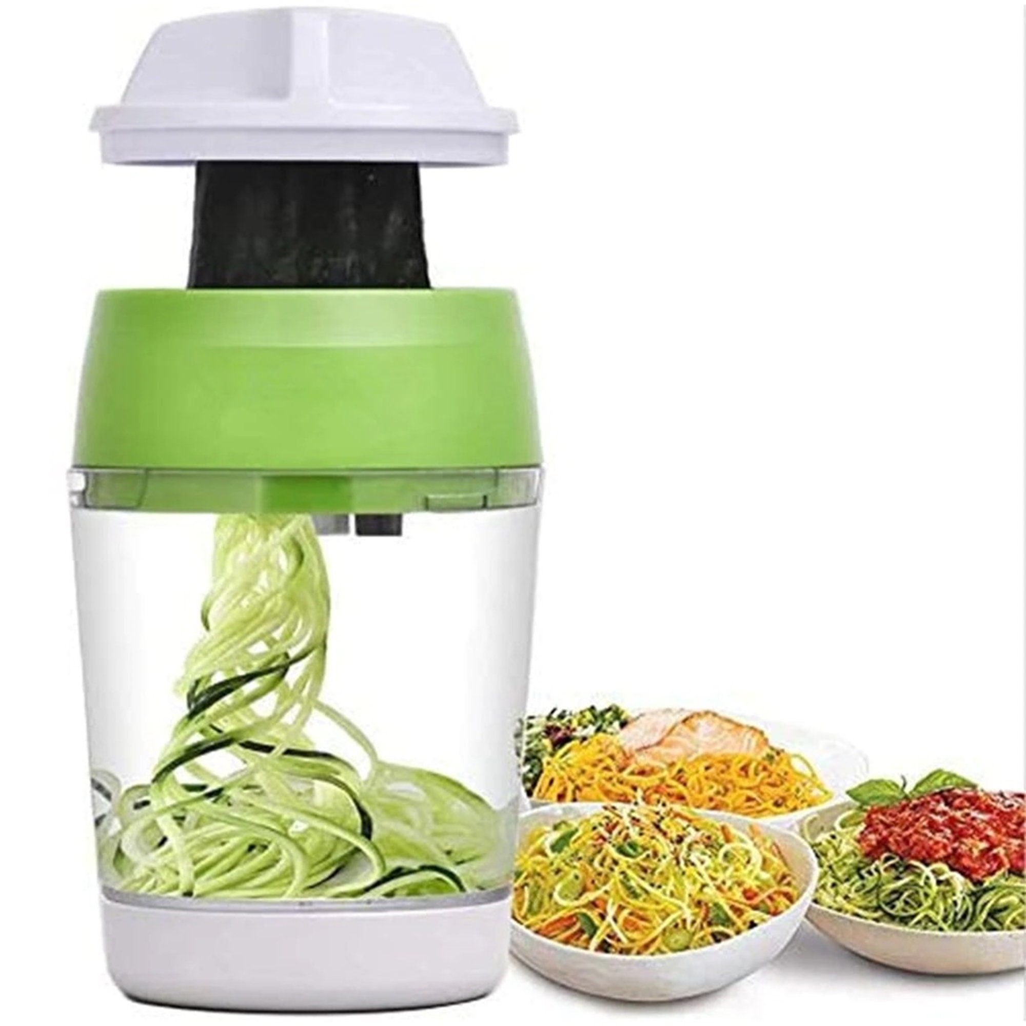 HOT 5in1 Handheld Spiralizer Vegetable Slicer Adjustable Etsy UK