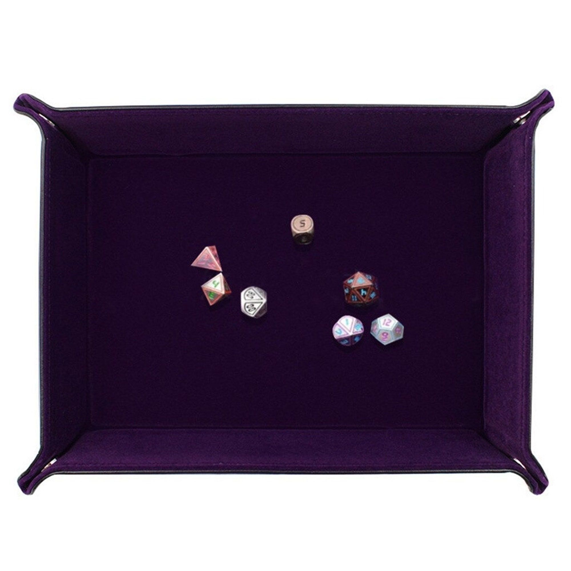 Hot 12 Dice Tray Portable Folding Dice Rolling Tray for use as Etsy