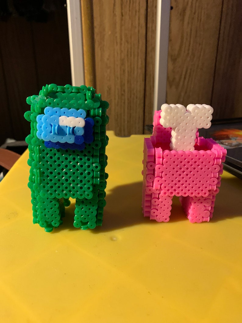 Among us 3D perler beads Etsy