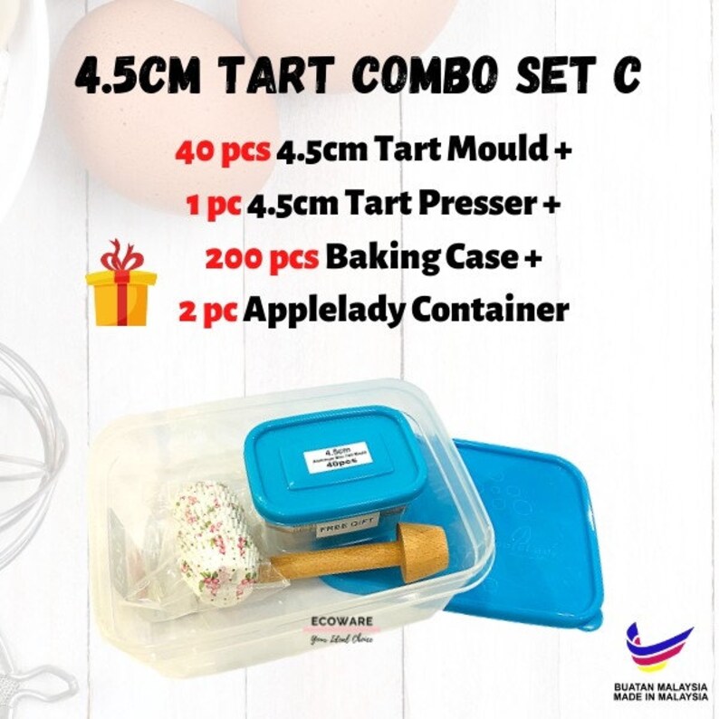 Valued Combo Package 1pc Tart Presser/ Cheese Tart Mold / Etsy Canada