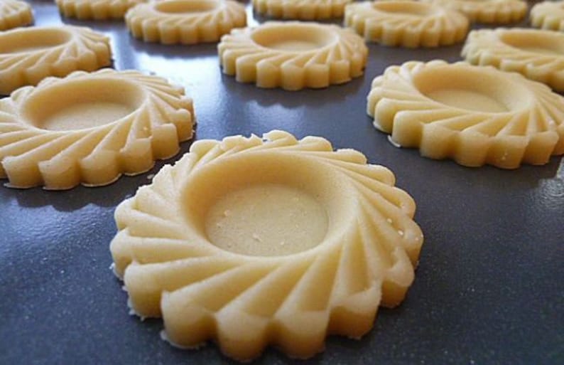 Pineapple Tart Jam Marmalade Thumbprint Linzer Cookies Etsy