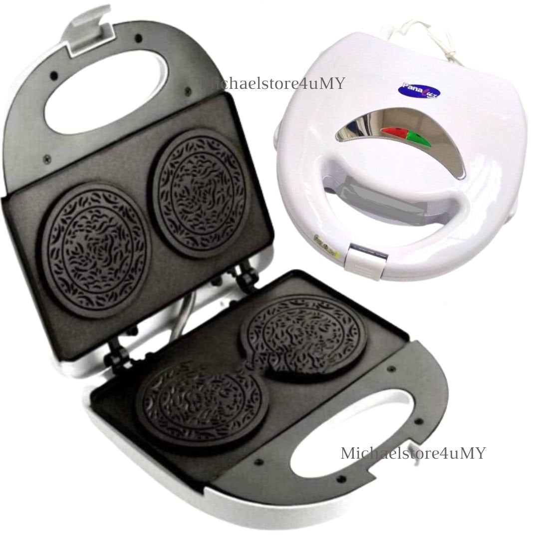 Electric Mold Waffle Egg Roll Maker Kuih Kapit/kue Semprong Crispy ...