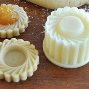 Pineapple Tart Jam Marmalade Thumbprint Linzer Cookies Malaysian Cutter mold 2"