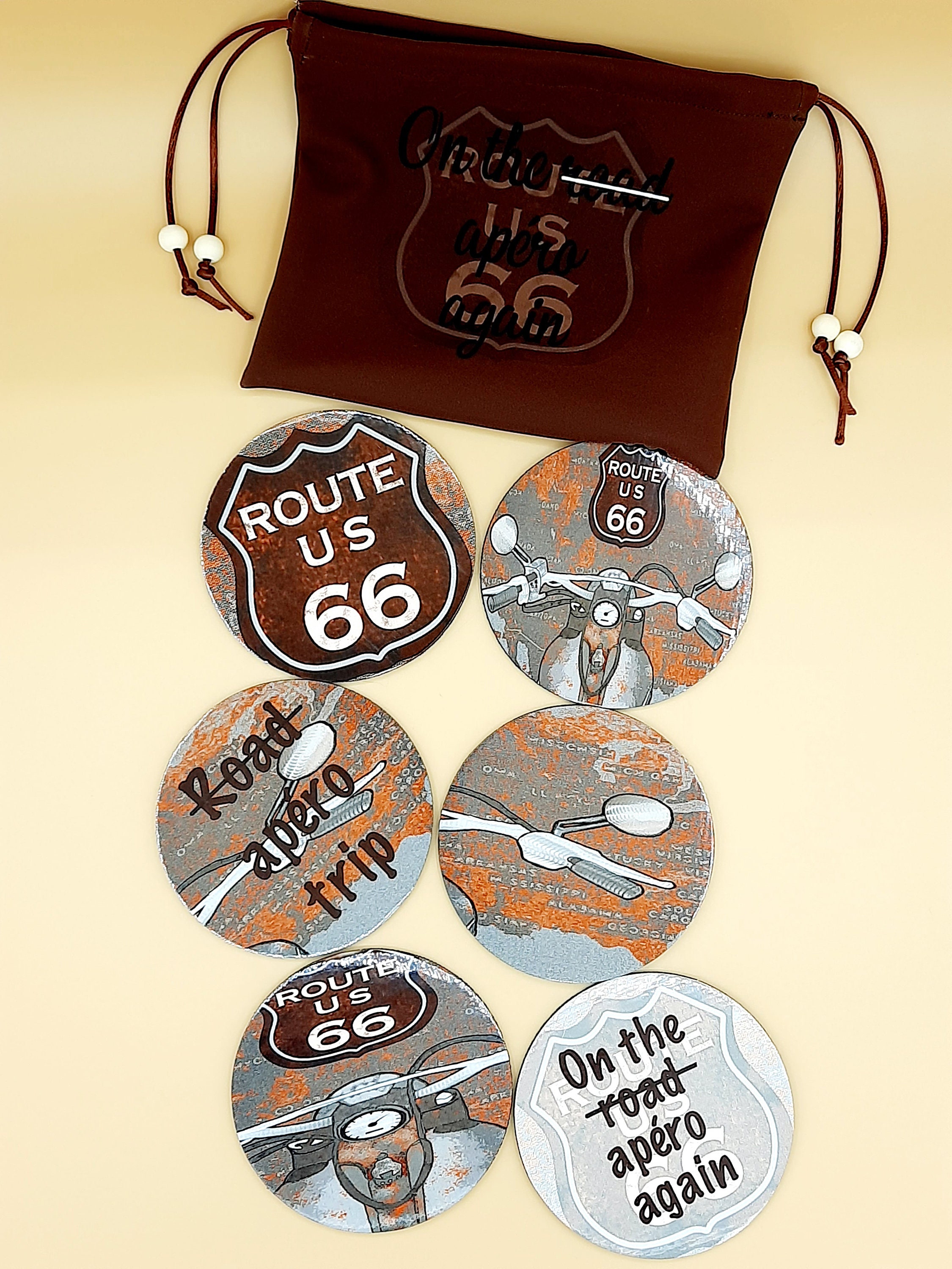 Sous-Verres Déco Thème R66